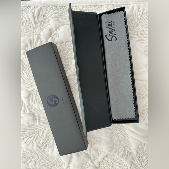 Speidel Accessories - Speidel Silver Watch Band in Original Box with Cleaning Cloth